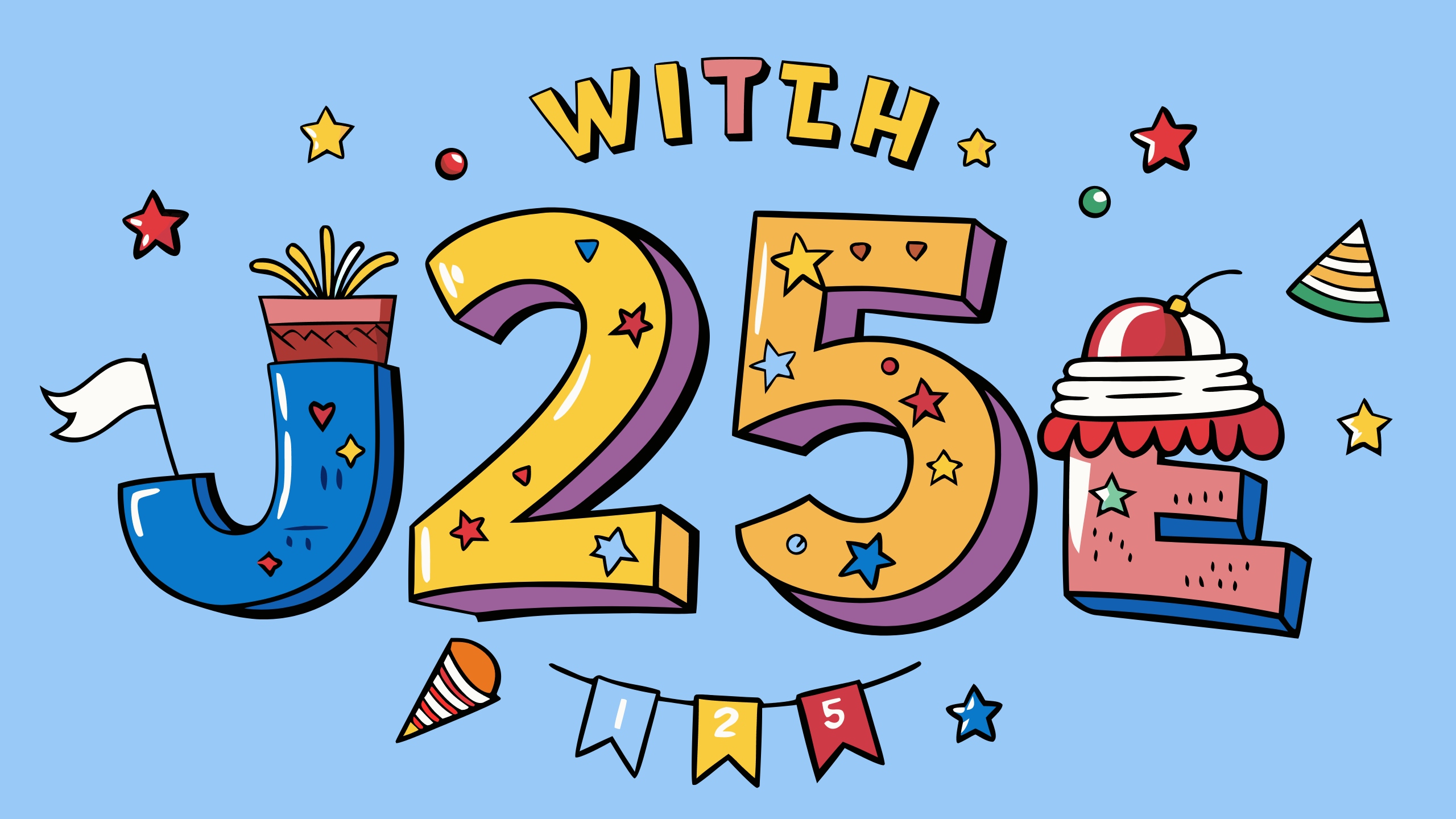 Поздравление с юбилеем 25 лет